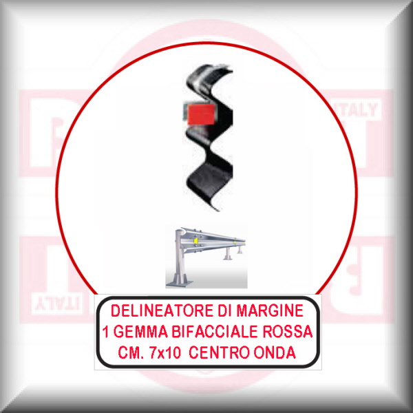 Delineatore defleco in gomma 